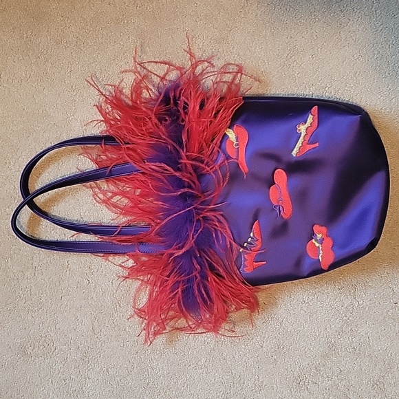 Purse with Red Hat Ladies decor - Picture 1 of 5